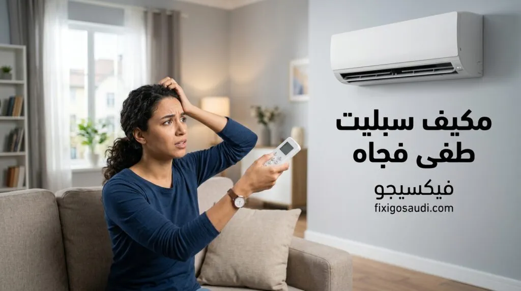 مكيف سبليت طفى فجاه: 4 أسباب خفية وكيف تعيد تشغيله بأمان