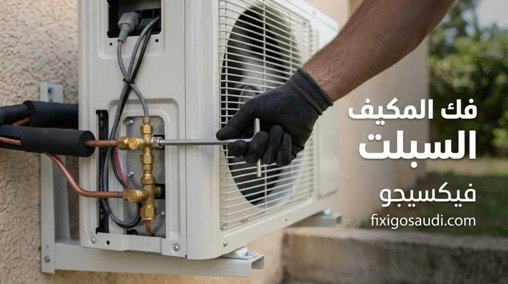 فك وتركيب مكيف سبليت: الخطوة السرية لحفظ غاز الفريون قبل النقل
