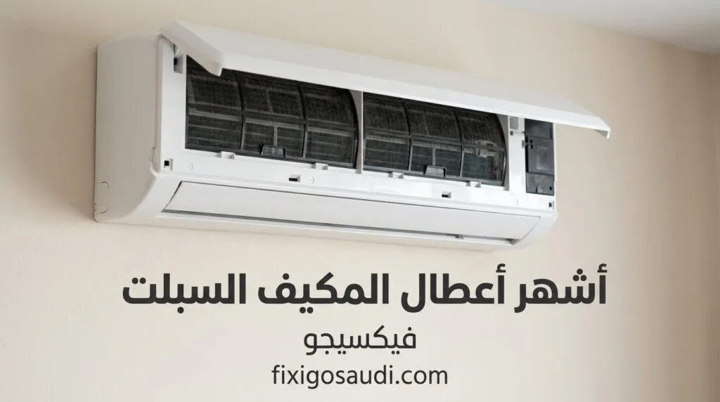 أشهر اعطال المكيف السبلت وكيفية إصلاحها لتجنب حرارة الصيف