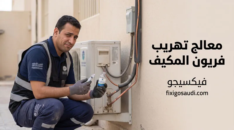 معالج تهريب فريون المكيف: هل ينجح فعلًا أم أن الإصلاح هو الحل الأفضل؟