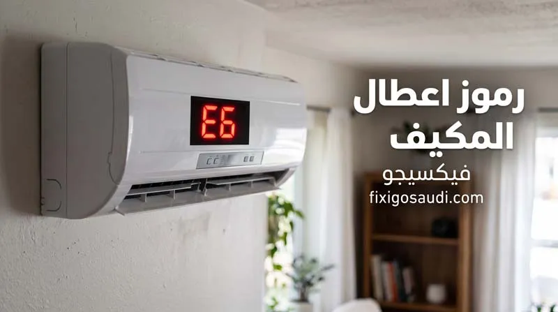 رموز اعطال المكيف: شرح جميع الأكواد ومعانيها وكيفية إصلاحها بسهولة