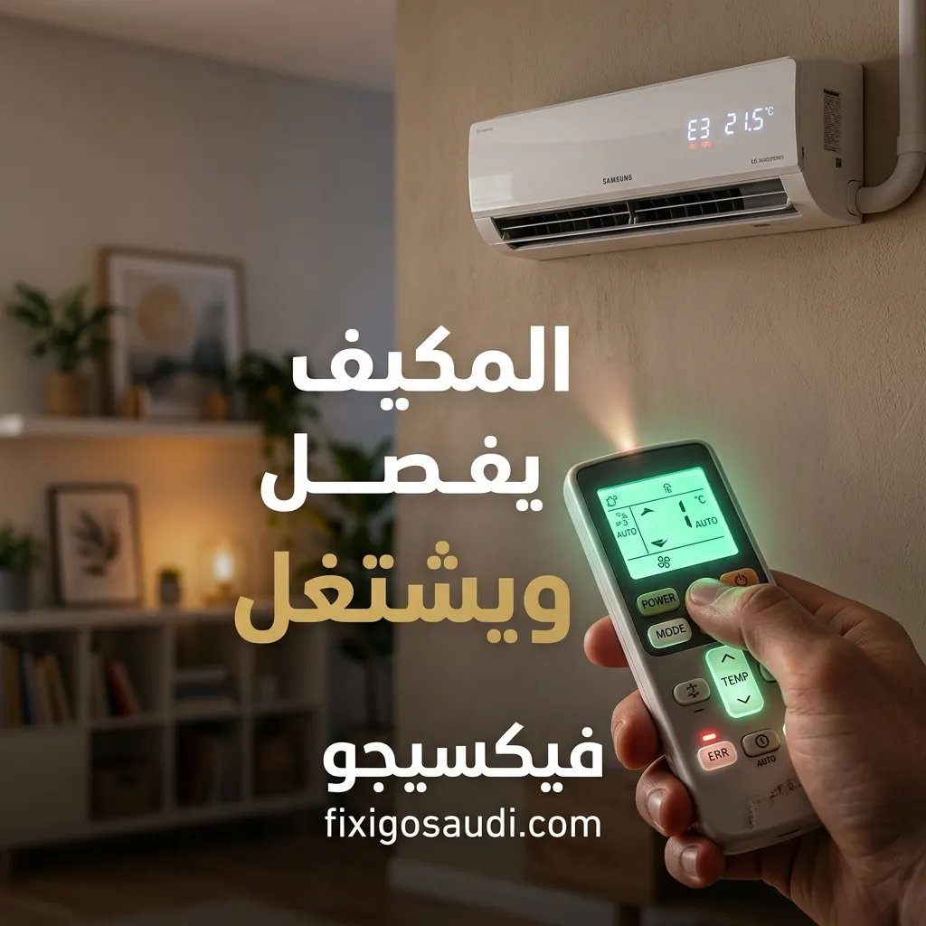 المكيف يفصل ويشتغل؟ تعرف على الأسباب الشائعة وطرق حل المشكلة قبل تفاقم العطل