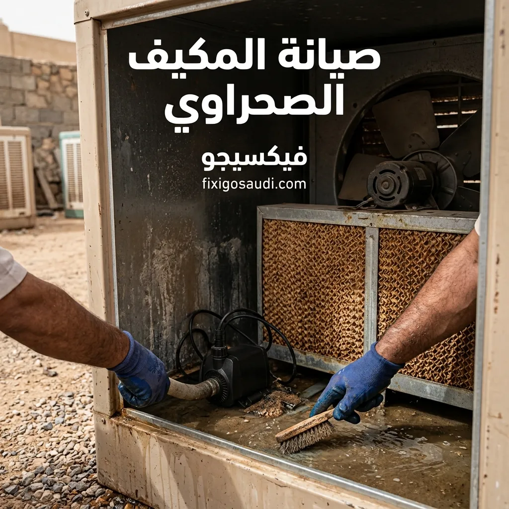 صيانة المكيف الصحراوي: أهم خطوات الصيانة لتحسين التبريد وإطالة عمر المكيف