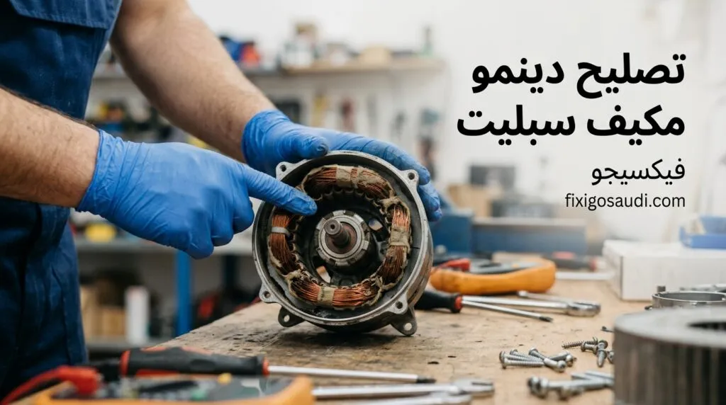 تصليح دينمو مكيف سبليت: متى يمكن إصلاحه ومتى يكون الاستبدال هو الحل الأفضل؟